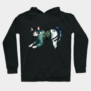 Our cat decal features a unique and charming design that will capture everyone's hearts. Hoodie